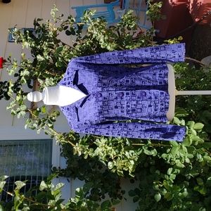 Chico's, women's jacket or blazer, blue